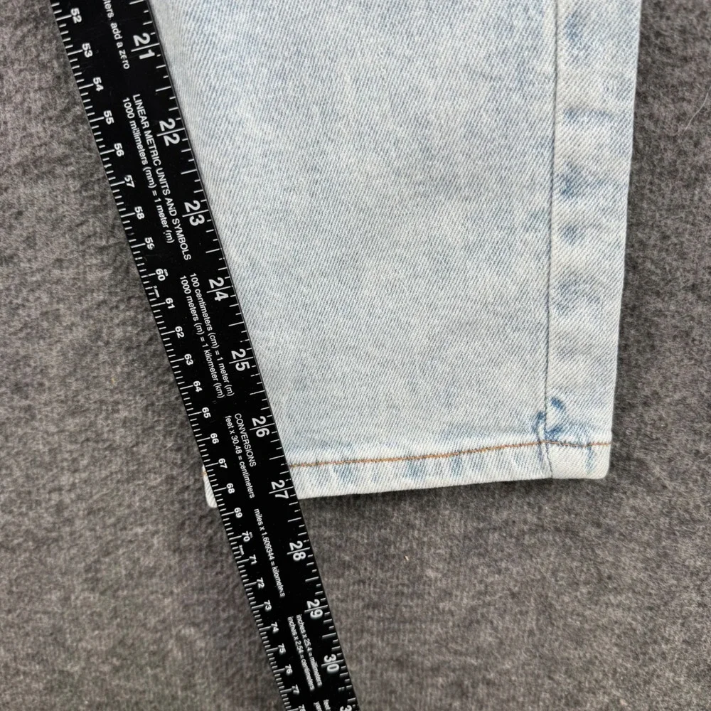 No Boundaries Womens 13 Light Wash Distressed Ripped Knee High Rise Skinny Jeans